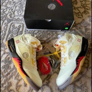 Jordan 5 Retro OFF-WHITE Sail